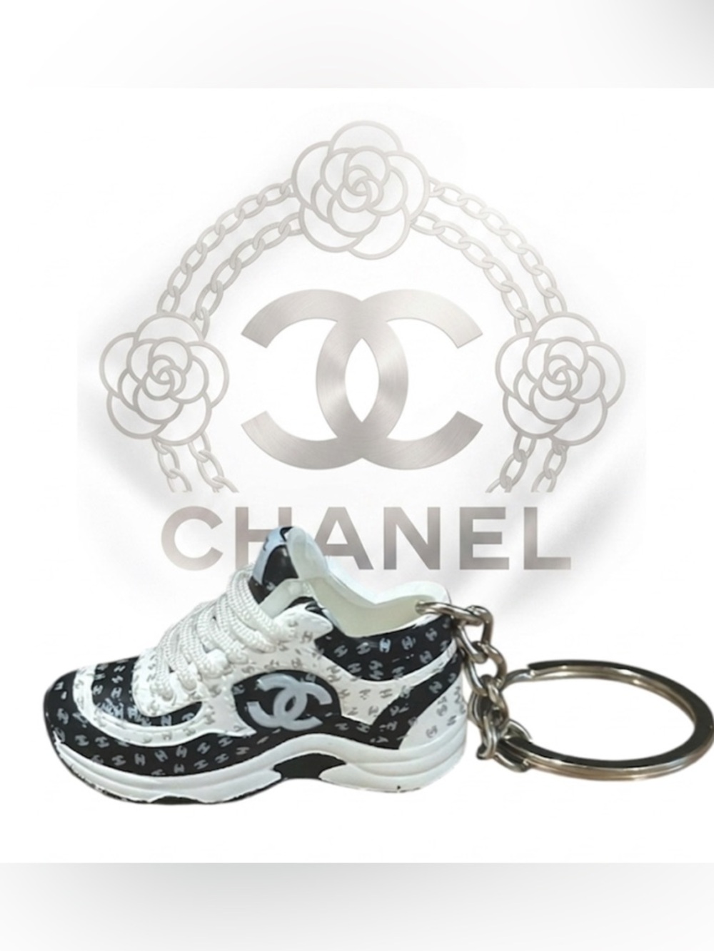 New No brand source unknown designer sneaker keychain